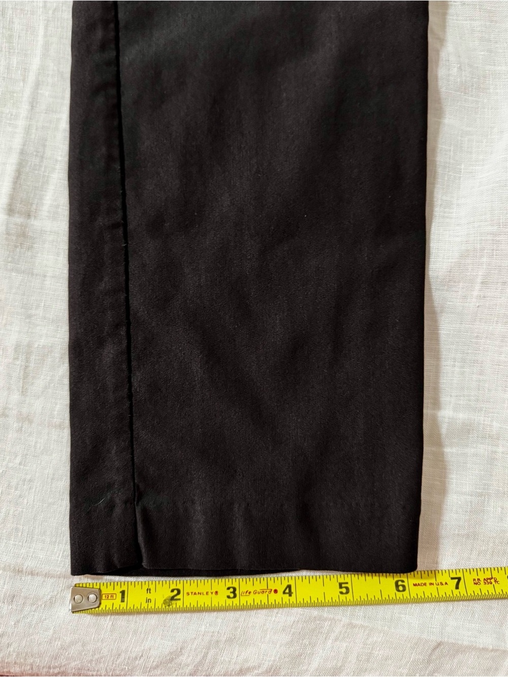 Tribal "Flatten It" Pull-On Slim Stretch Ankle Pants Charcoal Gray - Size 8 - Picture 12 of 12